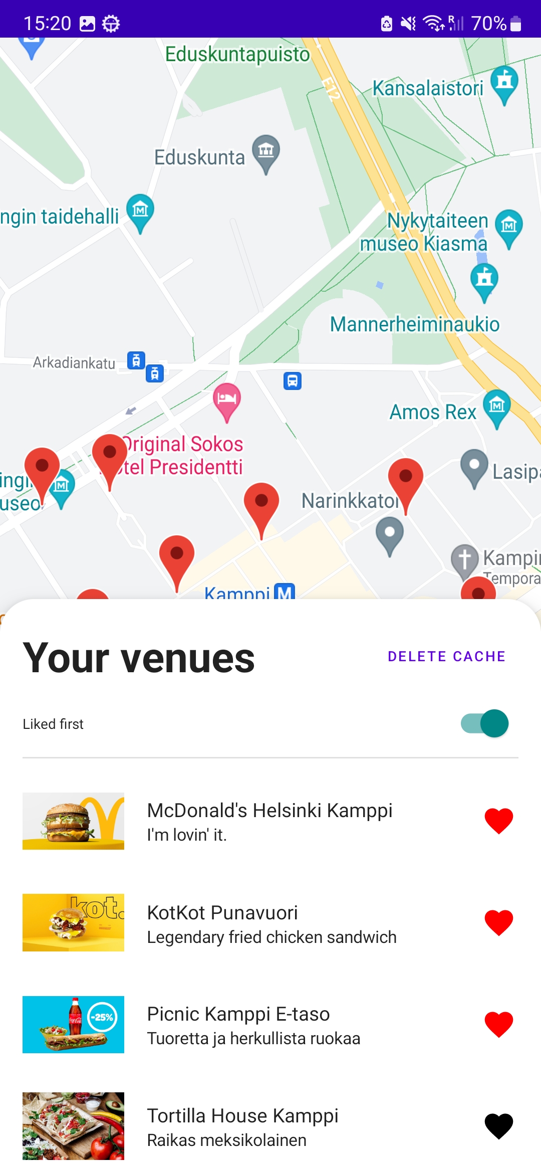 AvailableVenues